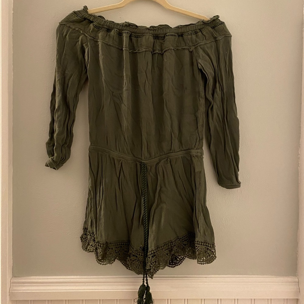 Off-Shoulder Romper
